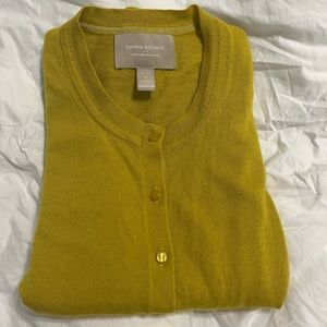 100% Merino Wool Cardigan Banana Republic